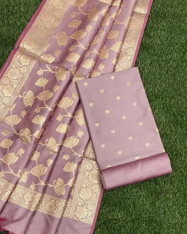 Exclusive_Banarasi_Unstitched_Salwar_kameez_with_Dupatta*___*BANARASI_SUIT*__*TOP-_Kataan_Silk_with_zari_Buta___*DUPATTA-_Kataan_Silk_with_Zari_Jaal_*BOTTOM-*_Silk_plain__*2.50_meter_each*