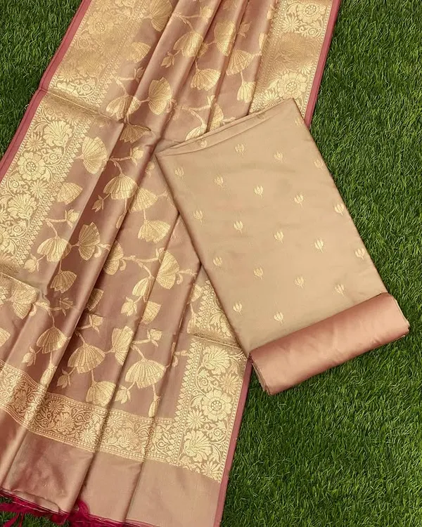Exclusive_Banarasi_Unstitched_Salwar_kameez_with_Dupatta*___*BANARASI_SUIT*__*TOP-_Kataan_Silk_with_zari_Buta___*DUPATTA-_Kataan_Silk_with_Zari_Jaal_*BOTTOM-*_Silk_plain__*2.50_meter_each*