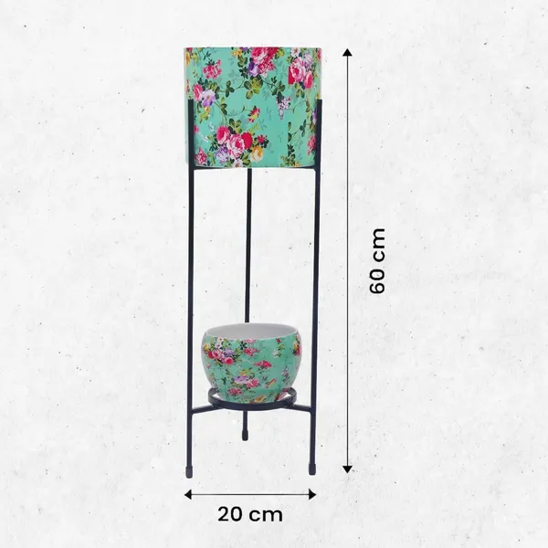 Pack_Of_2_Green_&_Pink_Iron_Pot_Set_With_Stand_Stylish_And_Durable_Planter_Stand_|_For_Indoor_And_Outdoor_Use