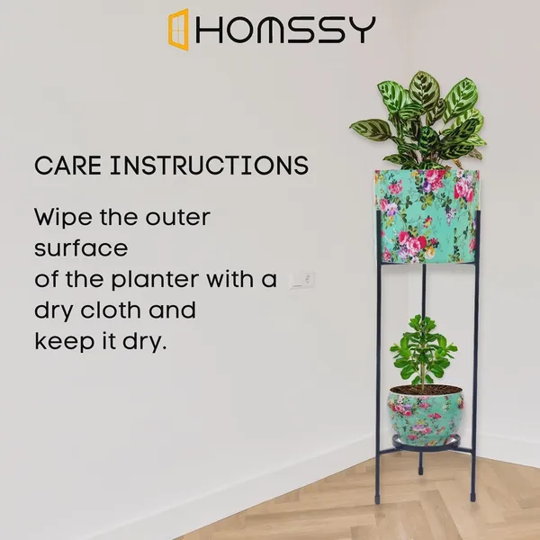 Pack_Of_2_Green_&_Pink_Iron_Pot_Set_With_Stand_Stylish_And_Durable_Planter_Stand_|_For_Indoor_And_Outdoor_Use