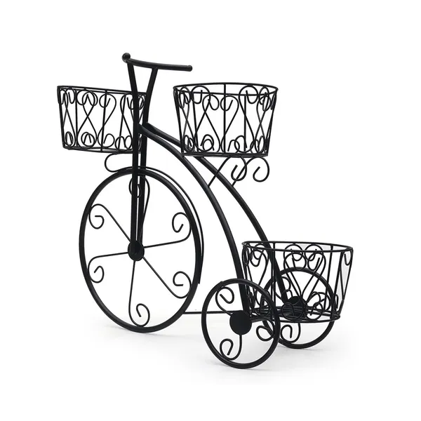 Black_Baskets_Tricycle_Plant_Holder_|_For_Home_Garden_Patio_Great_Gift_|_For_Plant_Lovers