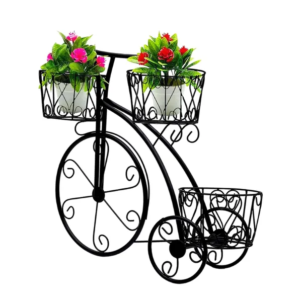 Black_Baskets_Tricycle_Plant_Holder_|_For_Home_Garden_Patio_Great_Gift_|_For_Plant_Lovers