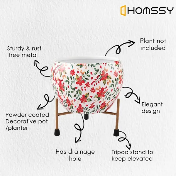 Pink_Iron_Meena_Pot_With_Stand_Elegant_Decorative_Planter_|_For_Indoor_And_Outdoor_Use