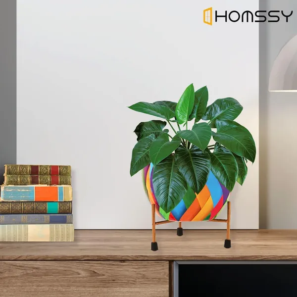 Iron_Meena_Pot_With_Stand_Elegant_Decorative_Planter_|_For_Indoor_And_Outdoor_Use