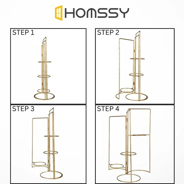 Folding_Stand_With_3_Pot_(52_Cm)_Elegant_And_Durable_Indoor/Outdoor_Planters_|_For_Home_And_Garden_Decor
