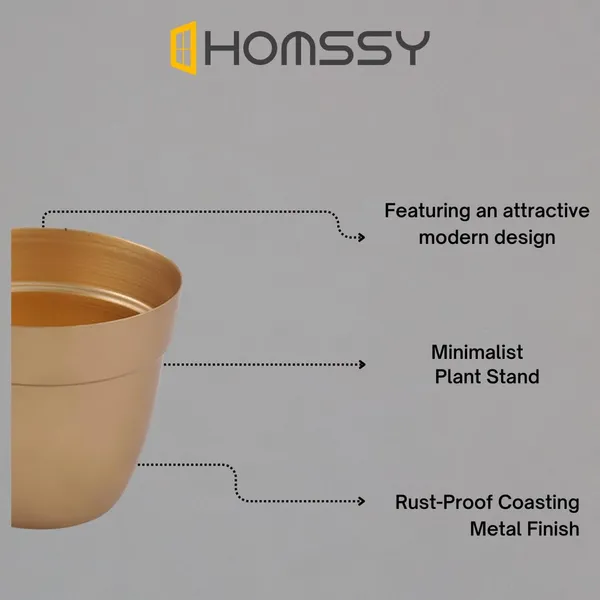Gold_Small_Pot_With_Gold_Stand__Elegant_Decorative_Planter_|_For_Indoor_And_Outdoor_Use
