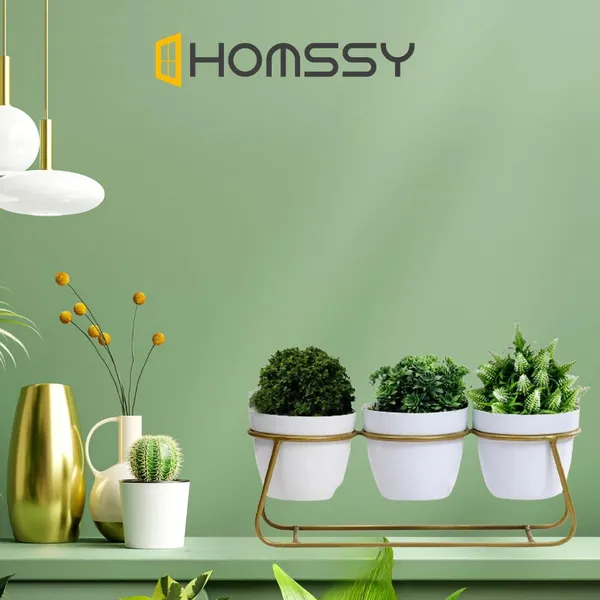 Pack_Of_3_White_&_Gold_Triple_Pot_With_Stand_Elegant_Decorative_Planter_|_For_Indoor_And_Outdoor_Use__Gift_|_For_Womens_Day
