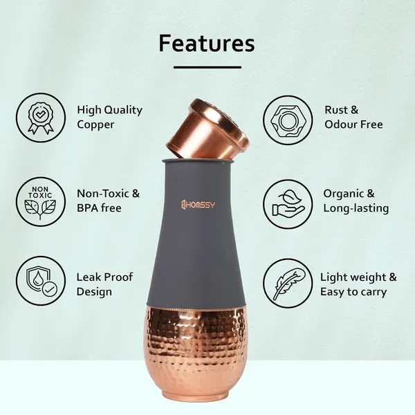 Grey_&_Copper_Tulip_Pure_Copper_With_Inbuilt_Glass_Vessel_Bootle_Jar_Premium_Silicon_Coating__Water_Bottle