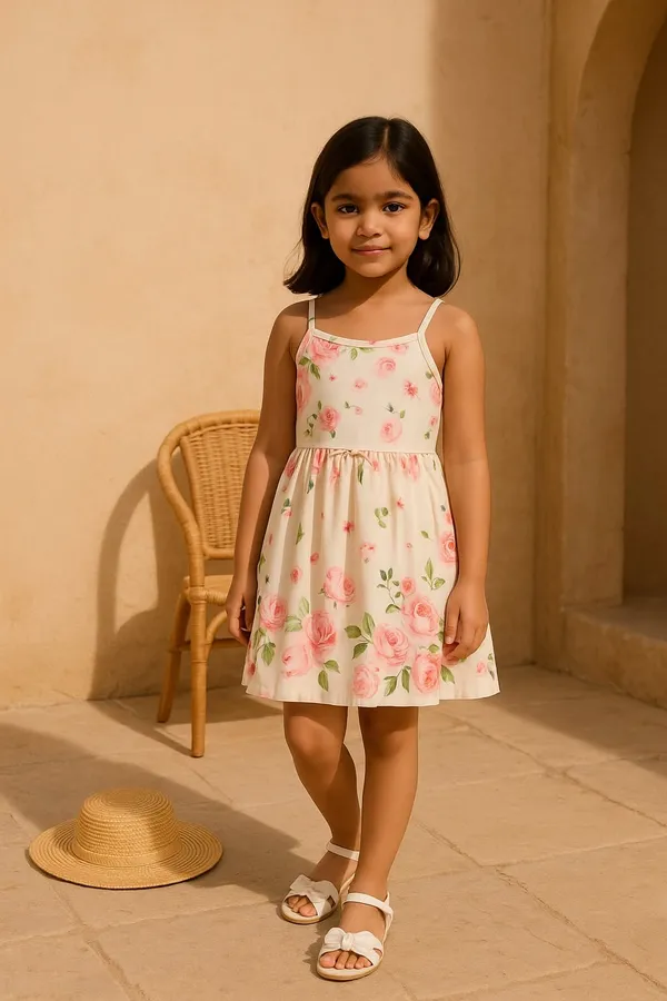 White__New_Trendy_Kids_Frock