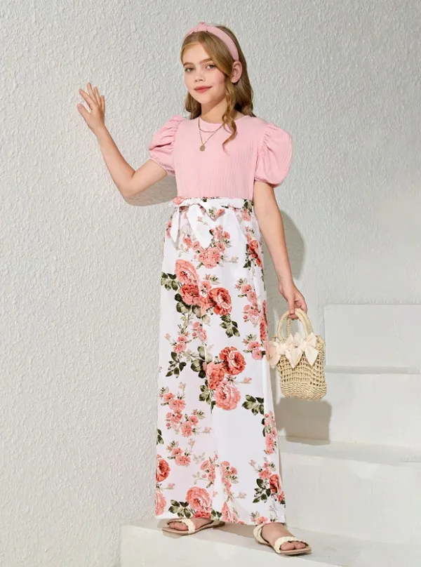 Blossom_Charm_Puff_Sleeve_Top_&_Floral_Wide-Leg_Pant_Set_-_Sweet_&_Stylish_For_Little_Fashionistas