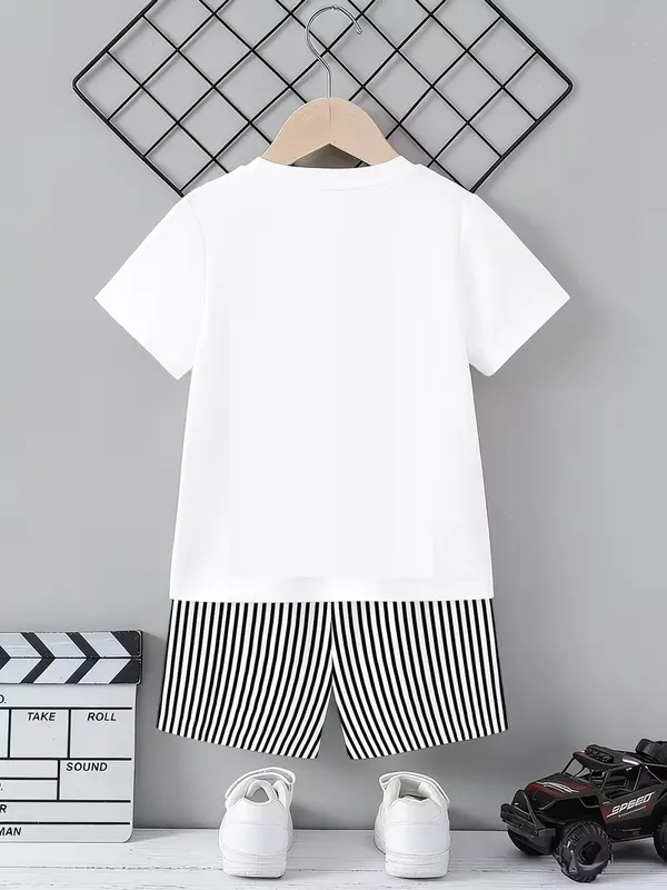 Boys_Cool_Graphic_Print_T-Shirt_with_Striped_Shorts_Co-ord_Set