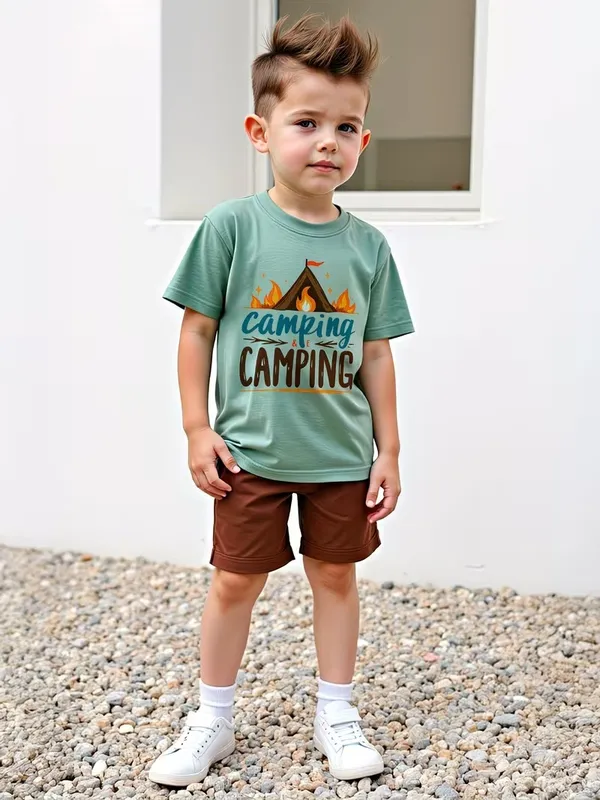 Boys_Green_Camping_Printed_Co-ord_Set_T-Shirt_&_Shorts_Set