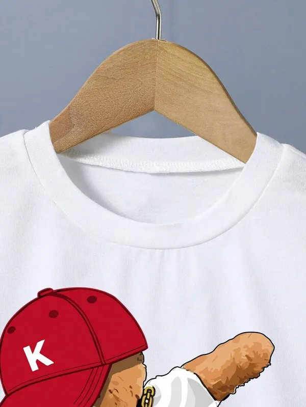 Boys_Trendy_Dab_Print_T-Shirt_with_Red_Shorts_Co-ord_Set