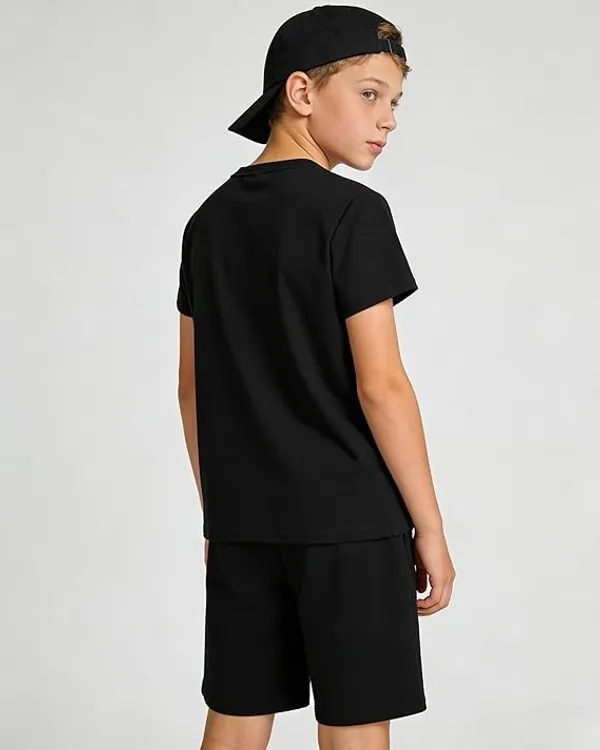 Boys_BRUH_Graphic_Print_T-Shirt_with_Solid_Shorts_Co-ord_Set