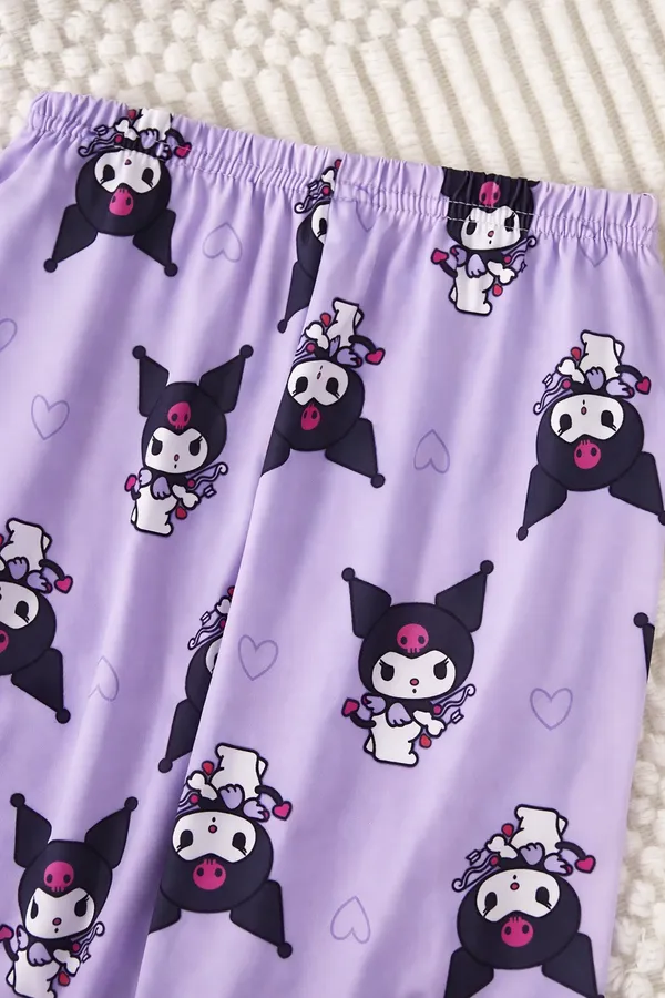 Girls_Lavender_Cartoon_Print_Nightwear_Set_|_Full_Sleeve_Top_&_Pajama_Kids_Night_Suit