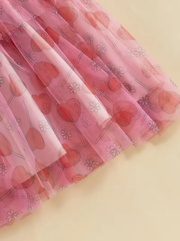 Girls_Pink_Printed_Layered_Net_Fit_&_Flare_Dress