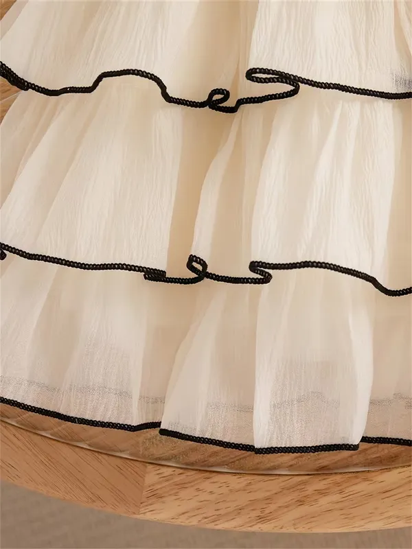 Girls_Satin_Chiffon_Black_&_Cream_Layered_Party_Frock_with_Bow_|_Premium_Sleeveless_Dress_for_Baby_Girls