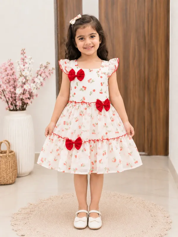 Girls_Satin_Tissue_White_Cherry_Print_Layered_Party_Frock_with_Red_Bow_|_Premium_Baby_Girl_Dress