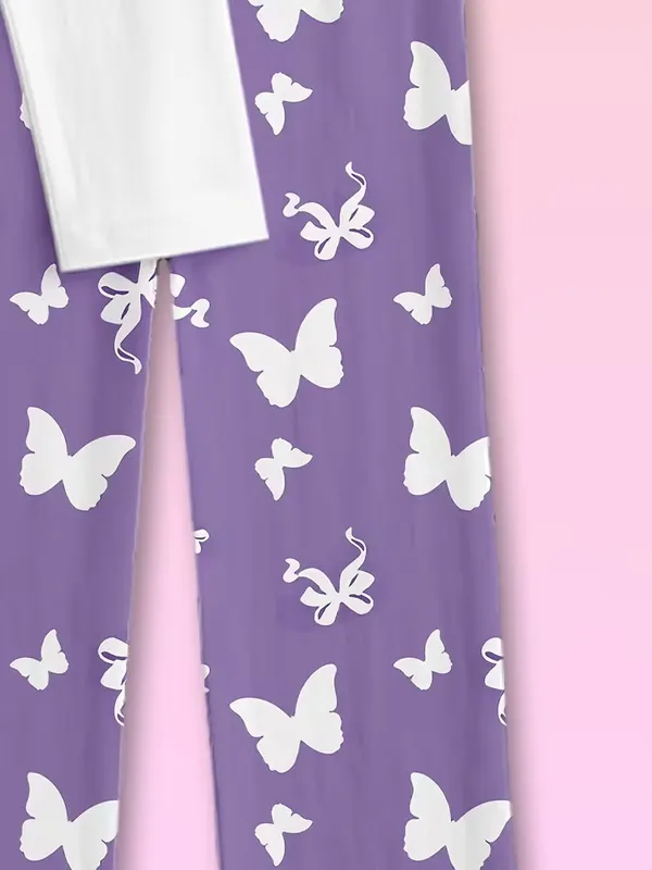 Girls_White_&_Lavender_Butterfly_Print_Nightwear_Set_|_Full_Sleeve_Top_&_Pajama_Kids_Night_Suit
