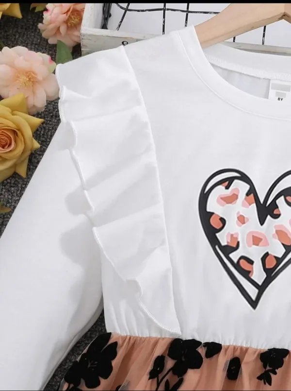 Girls_White_&_Peach_Heart_Print_Party_Wear_Frock_with_Floral_Net_Skirt