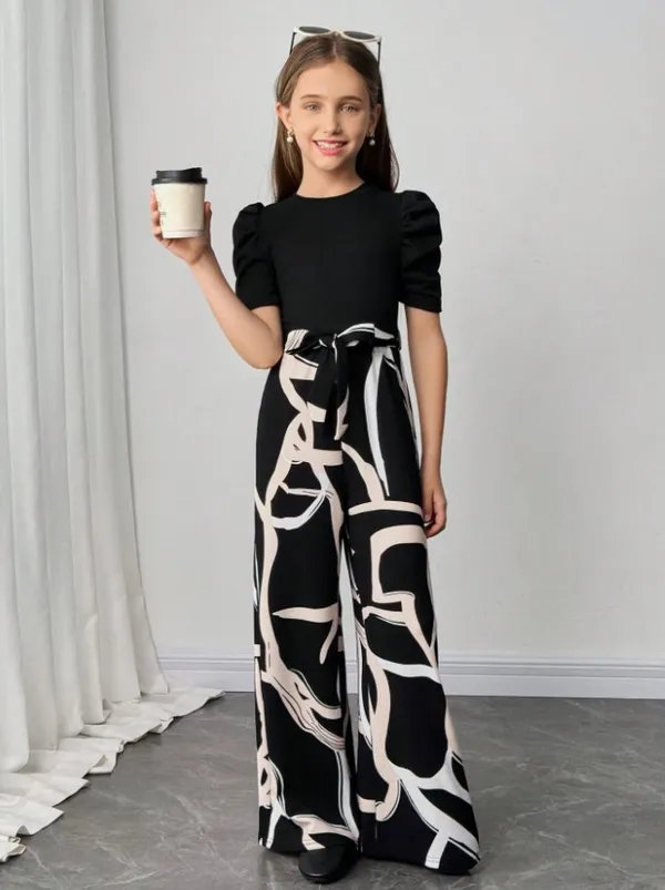 Monochrome_Magic_Puff_Sleeve_Top_&_Abstract_Wide-Leg_Pant_Set_-_Bold,_Modern_&_Effortlessly_Cool