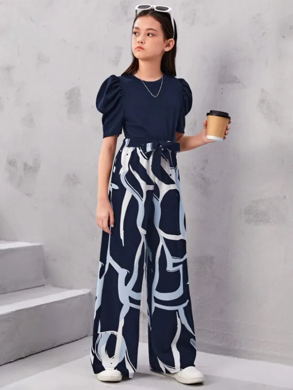 Monochrome_Magic_Puff_Sleeve_Top_&_Abstract_Wide-Leg_Pant_Set_-_Bold,_Modern_&_Effortlessly_Cool