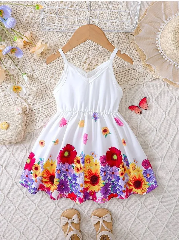 White_Floral_Printed_New_Trendy_Kids_Frock