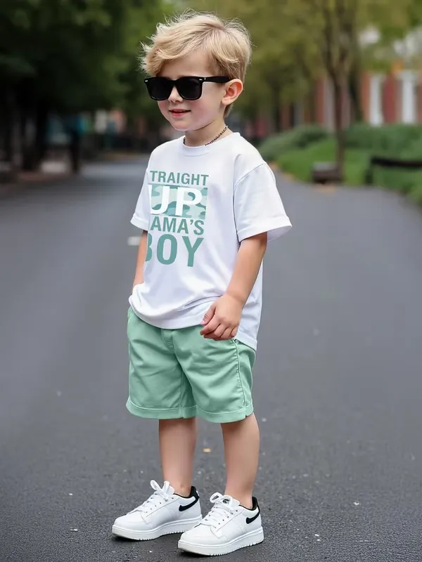 boys_t-shirt_and_shorts_set/Boys_Printed_T-Shirt_&_Shorts_Set