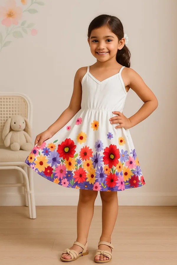 White_Floral_Printed_New_Trendy_Kids_Frock
