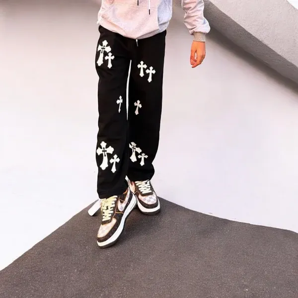 Black_Cross_Sweatpants__Vintage_Streetwear_Aesthetic