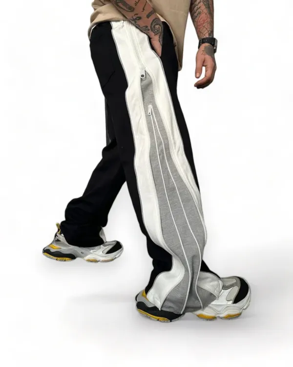 Grey_Zip-Up_Baggy_Fit_Pant_For_Men_&_Women