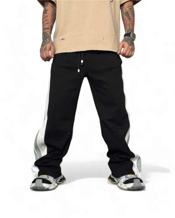 Grey_Zip-Up_Baggy_Fit_Pant_For_Men_&_Women