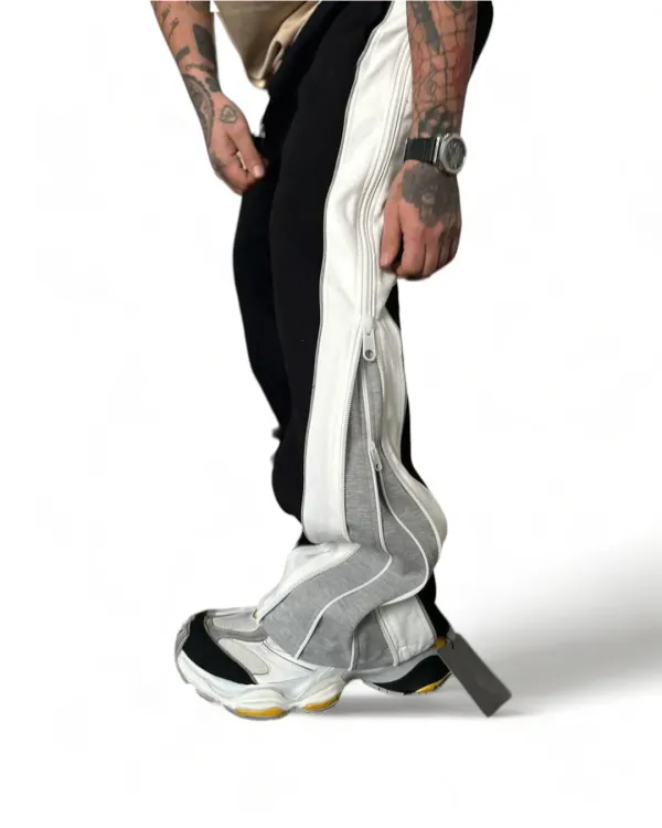 Grey_Zip-Up_Baggy_Fit_Pant_For_Men_&_Women