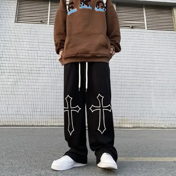 Black_Gothic_Cross_Streetwear_Joggers