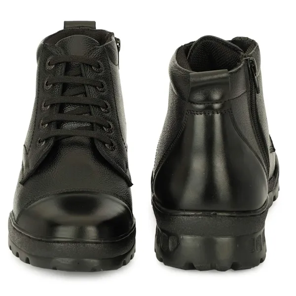 Svpanther_Men's_Side_Zip_Ankle_Leather_Boots_for_Police,_Commando_NCC,_Military,_Army_Boots_For_Men