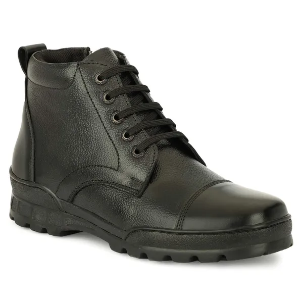 Svpanther_Men's_Side_Zip_Ankle_Leather_Boots_for_Police,_Commando_NCC,_Military,_Army_Boots_For_Men