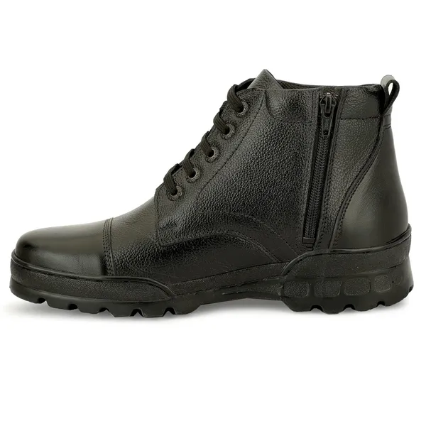 Svpanther_Men's_Side_Zip_Ankle_Leather_Boots_for_Police,_Commando_NCC,_Military,_Army_Boots_For_Men
