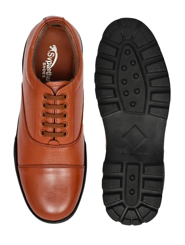 Tan_Faux_Leather_Dress_Shoes_For_Men
