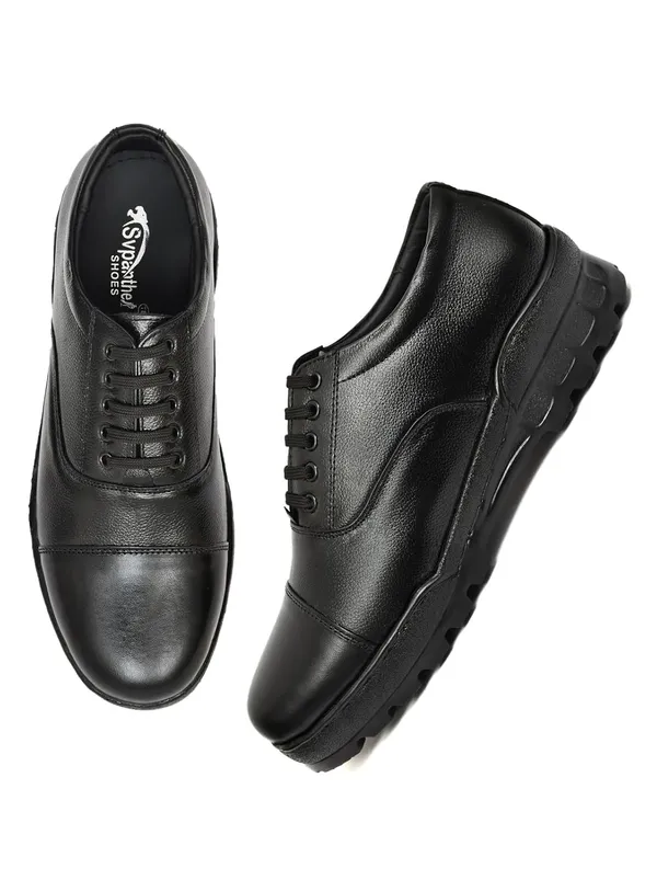 Black_Faux_Leather_Dress_Shoes_For_Men