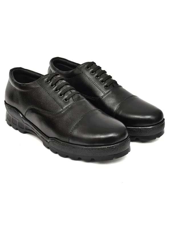 Black_Faux_Leather_Dress_Shoes_For_Men