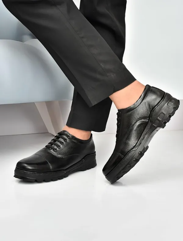 Black_Faux_Leather_Dress_Shoes_For_Men