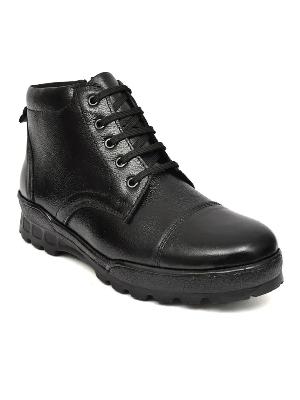 Svpanther_Men's_Side_Zip_Ankle_Leather_Boots_for_Police,_Commando_NCC,_Military,_Army_Boots_For_Men