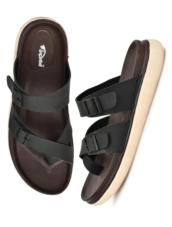 Brown_Synthetic_Sandals_For_Men