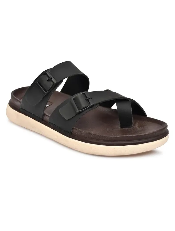 Brown_Synthetic_Sandals_For_Men