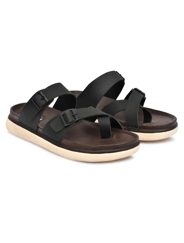 Brown_Synthetic_Sandals_For_Men