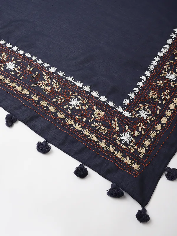 Blue_Chanderi_Dupatta_For_Women