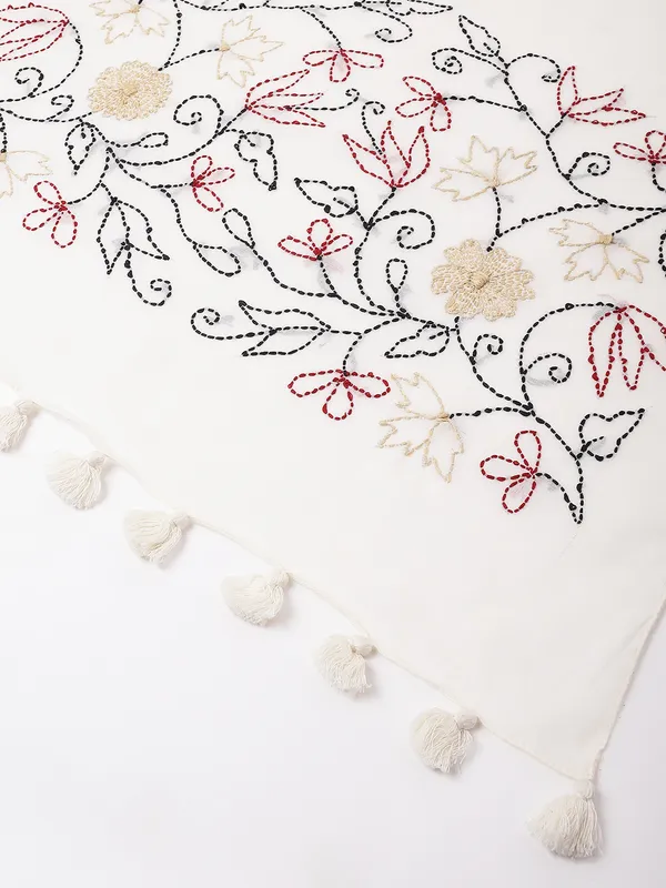 Off_White_Pure_Cotton_Stoles_For_Women