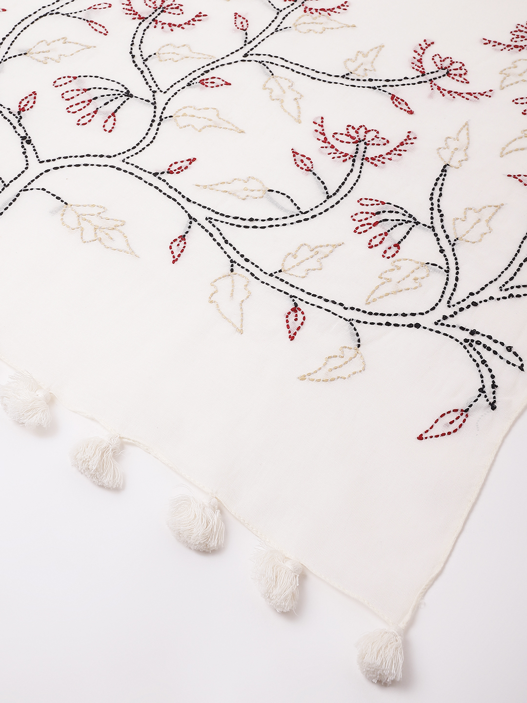 Off_White_Pure_Cotton_Stoles_For_Women