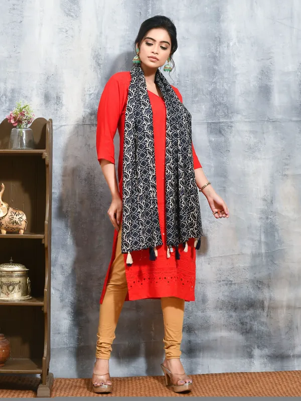 Blue_colour_Viscose_Rayon_Stole_for_Women
