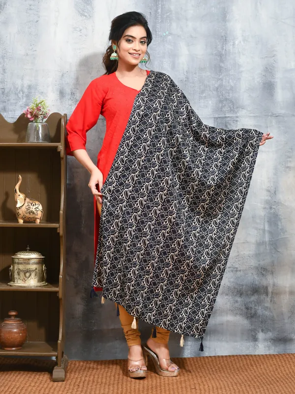 Blue_colour_Viscose_Rayon_Stole_for_Women
